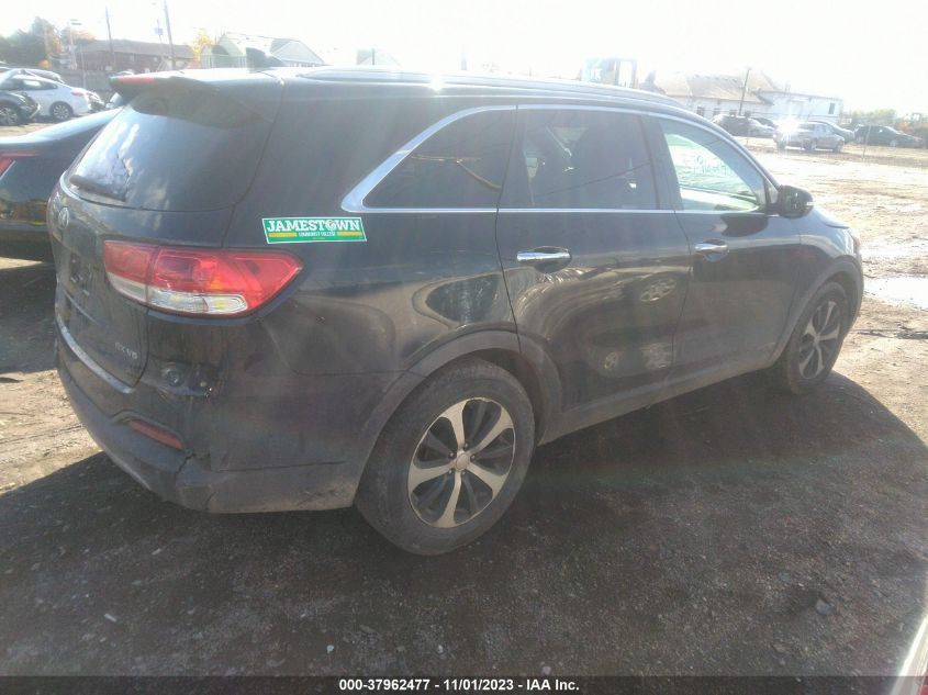 2016 Kia Sorento 3.3L Ex VIN: 5XYPHDA5XGG168449 Lot: 37962477