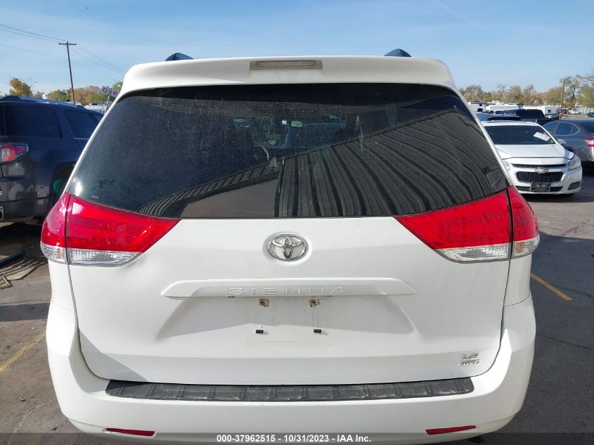 2011 Toyota Sienna Le VIN: 5TDJK3DC7BS013624 Lot: 37962515