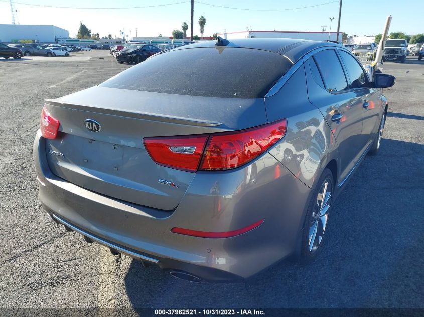 2015 Kia Optima Sxl Turbo VIN: 5XXGR4A62FG460962 Lot: 37962521