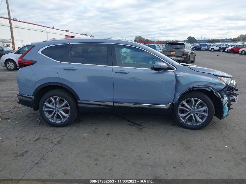 2021 Honda Cr-V Hybrid Touring VIN: 7FART6H92ME027541 Lot: 37962553