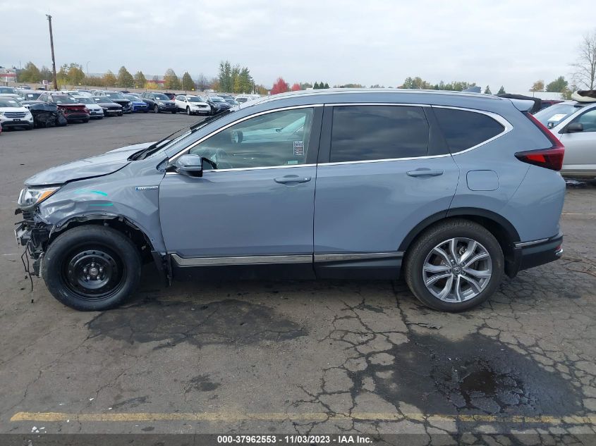 2021 Honda Cr-V Hybrid Touring VIN: 7FART6H92ME027541 Lot: 37962553