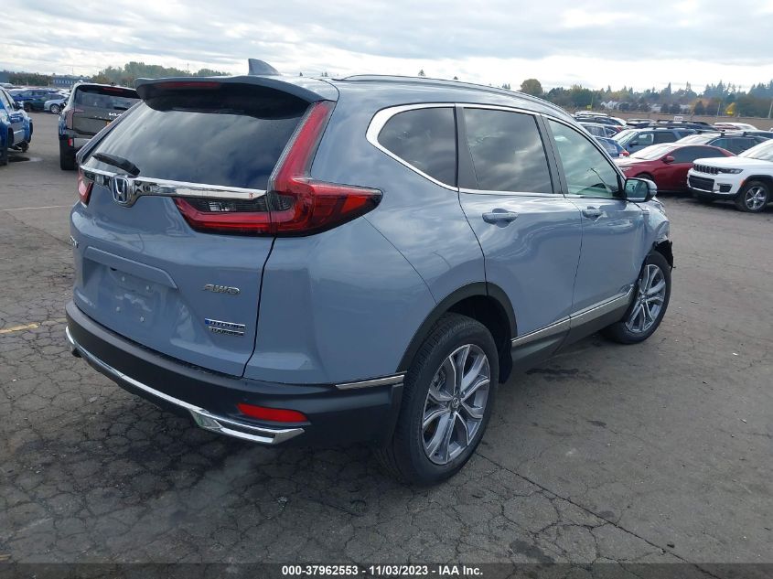 2021 Honda Cr-V Hybrid Touring VIN: 7FART6H92ME027541 Lot: 37962553