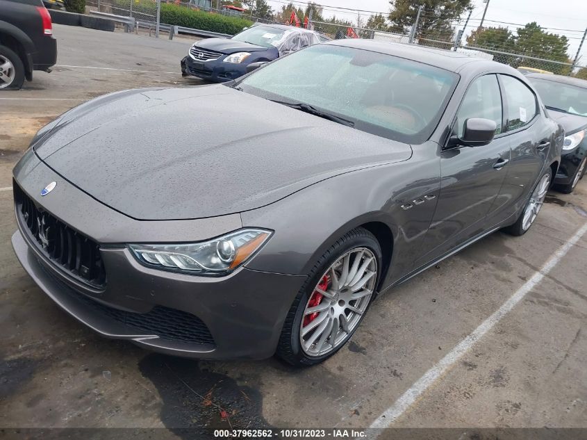 2015 Maserati Ghibli S Q4 VIN: ZAM57RTA2F1130323 Lot: 37962562