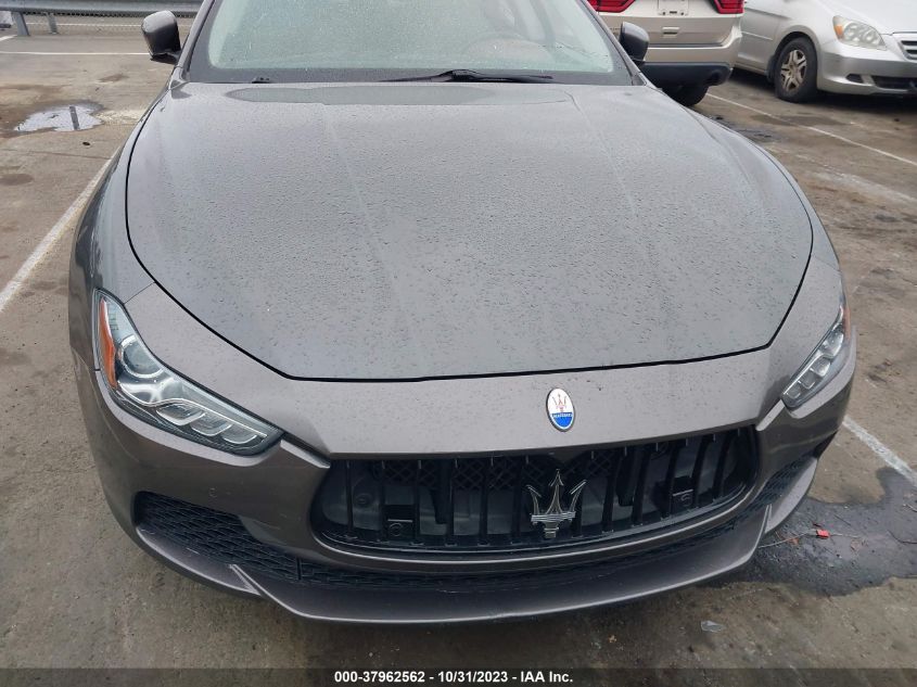 2015 Maserati Ghibli S Q4 VIN: ZAM57RTA2F1130323 Lot: 37962562