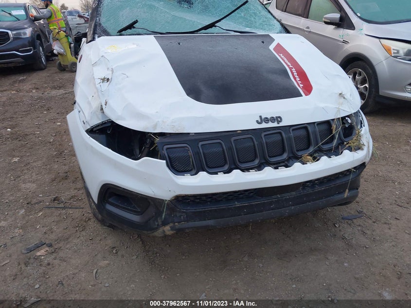 VIN 3C4NJDDBXNT157874 2022 JEEP COMPASS TRAILHAWK 4X4