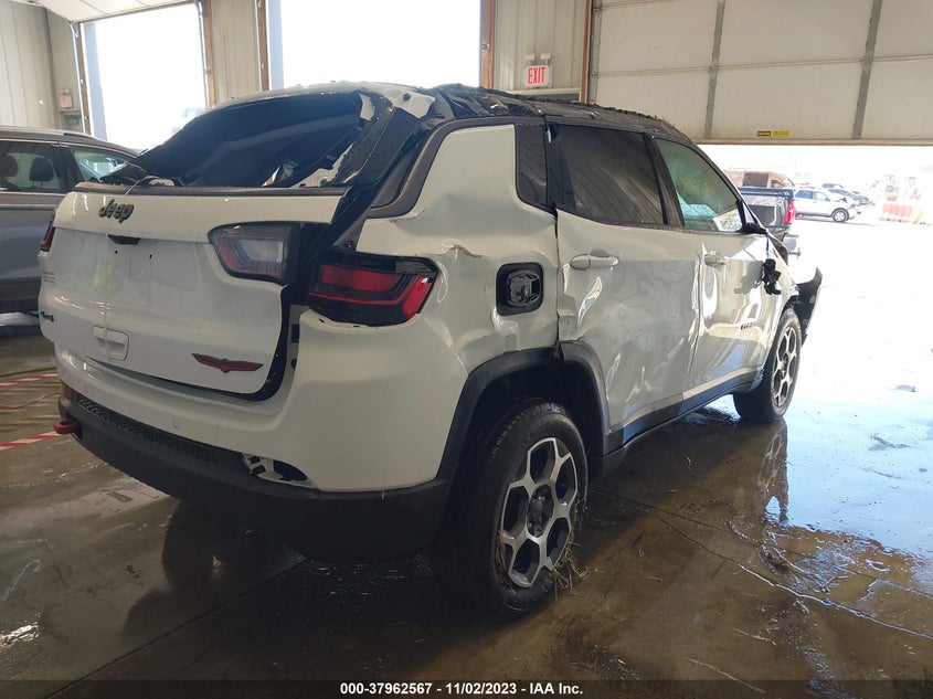 VIN 3C4NJDDBXNT157874 2022 JEEP COMPASS TRAILHAWK 4X4