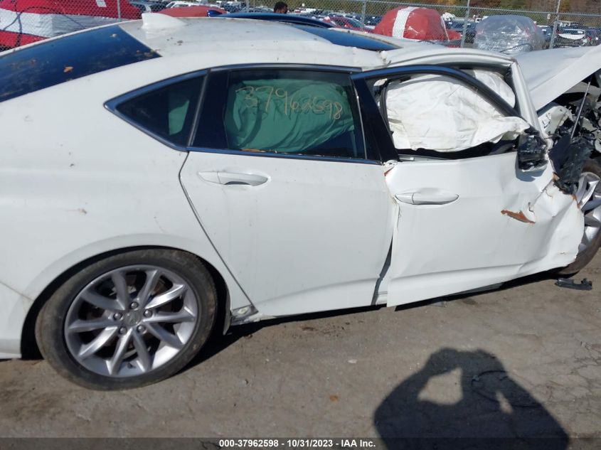 2021 Acura Tlx Standard VIN: 19UUB6F33MA006537 Lot: 37962598