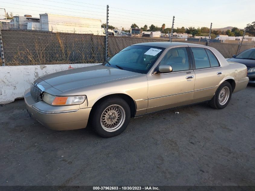 1999 Mercury Grand Marquis Ls VIN: 2MEFM75W3XX726966 Lot: 37962603