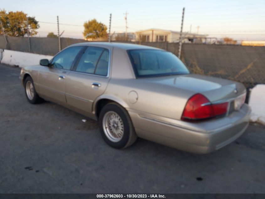 1999 Mercury Grand Marquis Ls VIN: 2MEFM75W3XX726966 Lot: 37962603