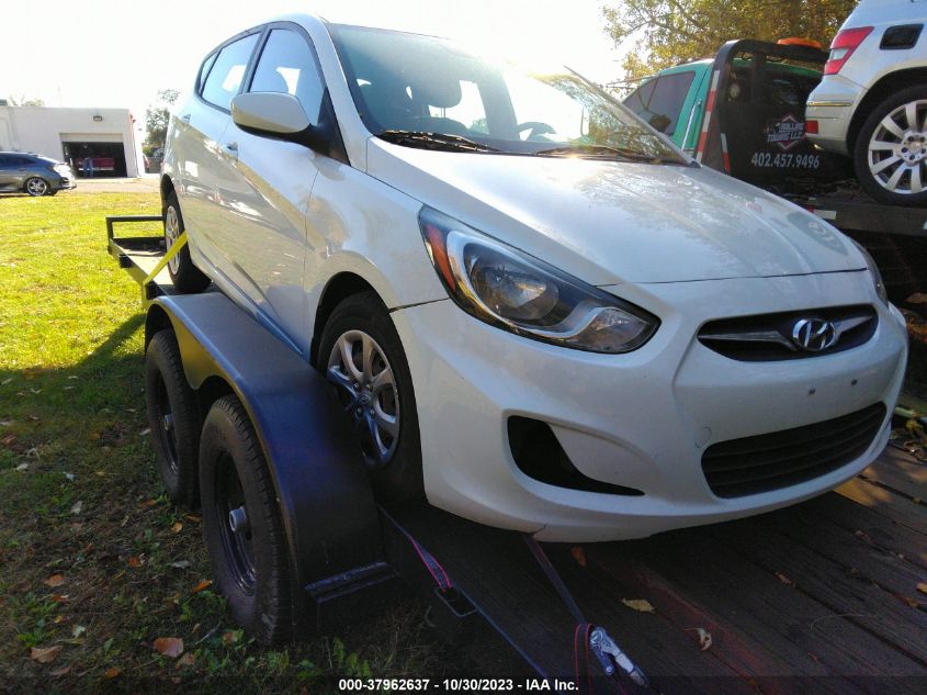 2013 Hyundai Accent Gs VIN: KMHCT5AE6DU103252 Lot: 37962637