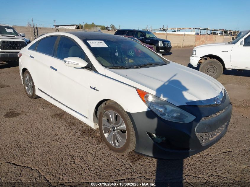 2013 Hyundai Sonata Hybrid Limited VIN: KMHEC4A45DA076878 Lot: 37962648