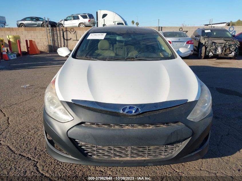 2013 Hyundai Sonata Hybrid Limited VIN: KMHEC4A45DA076878 Lot: 37962648