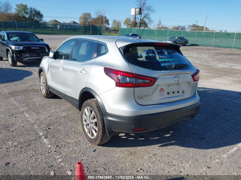 2021 Nissan Rogue Sport S Fwd Xtronic Cvt VIN: JN1BJ1AVXMW307445 Lot: 37962680