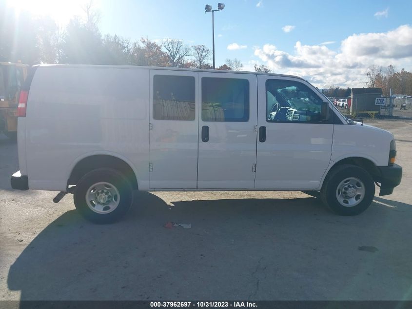 2021 Chevrolet Express Cargo Rwd 2500 Regular VIN: 1GCWGAFP9M1153816 Lot: 37962697