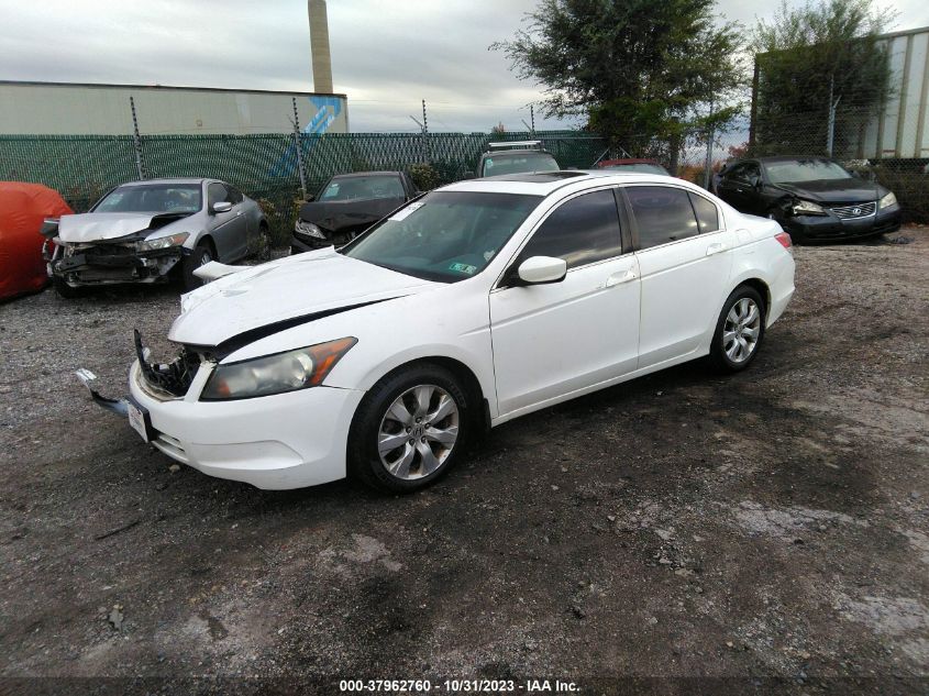 2010 Honda Accord 2.4 Ex-L VIN: 1HGCP2F88AA807820 Lot: 37962760