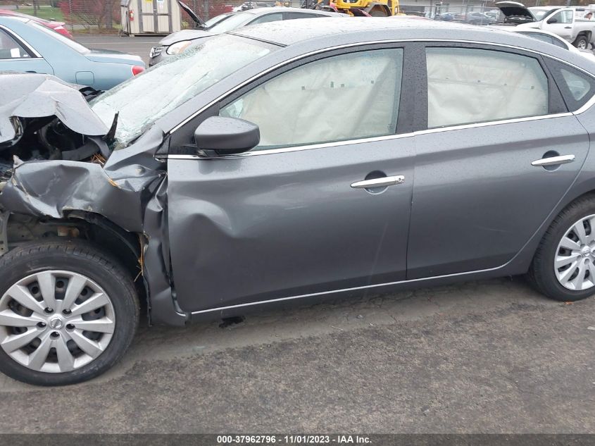 2016 Nissan Sentra S VIN: 3N1AB7AP6GL680344 Lot: 37962796