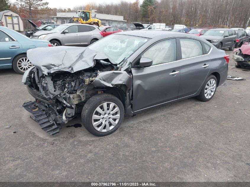 2016 Nissan Sentra S VIN: 3N1AB7AP6GL680344 Lot: 37962796