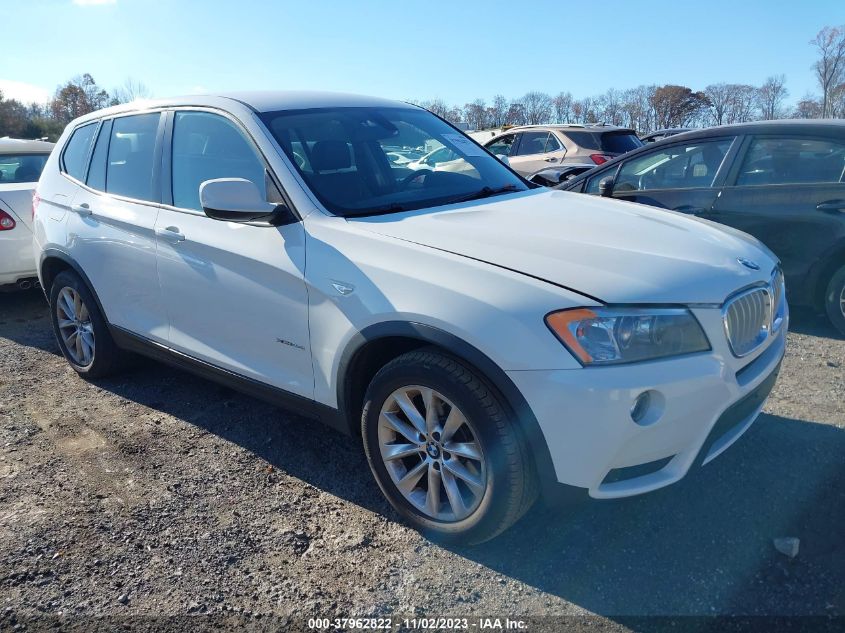 2013 BMW X3 xDrive28I VIN: 5UXWX9C59D0D08776 Lot: 37962822