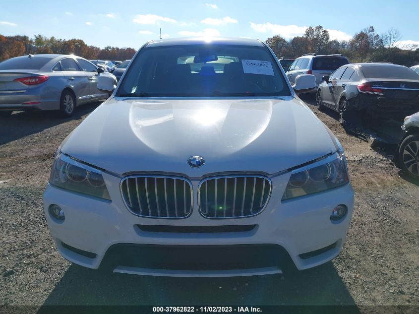 2013 BMW X3 xDrive28I VIN: 5UXWX9C59D0D08776 Lot: 37962822