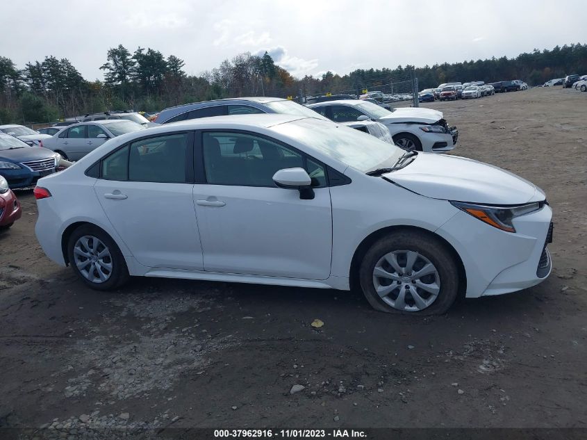 2021 Toyota Corolla Le VIN: JTDEPMAE9MJ130796 Lot: 37962916