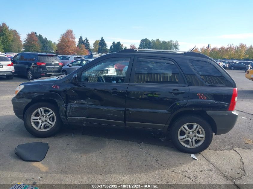 2005 Kia Sportage Ex V6/Lx V6 VIN: KNDJE723457051019 Lot: 37962992