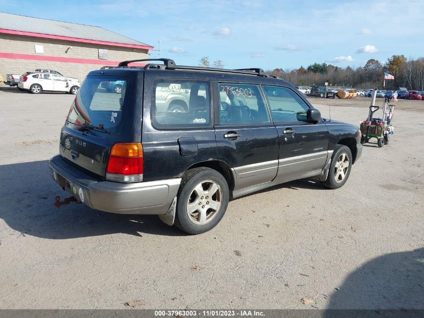 1998 Subaru Forester S VIN: JF1SF6551WH770738 Lot: 37963003