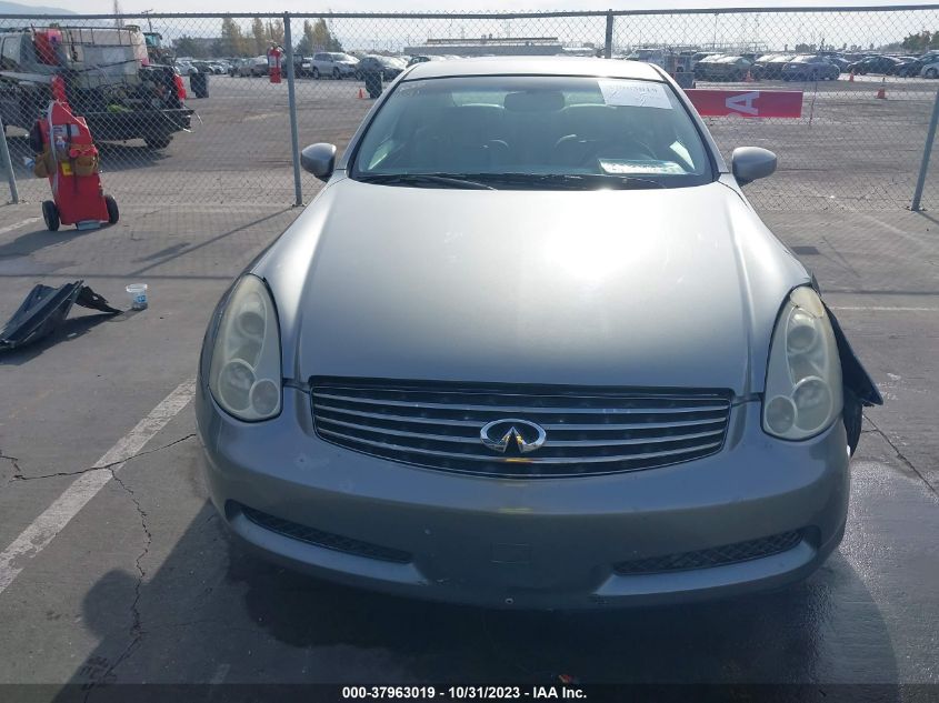 2006 Infiniti G35 Coupe VIN: JNKCV54E06M722814 Lot: 37963019