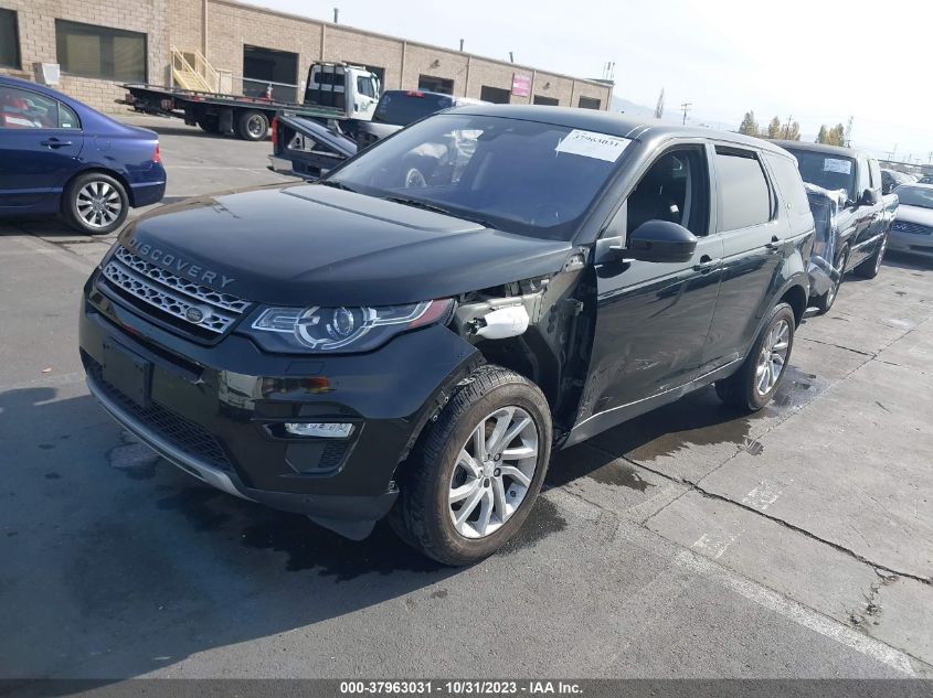 2017 Land Rover Discovery Sport Hse VIN: SALCR2BG0HH642216 Lot: 37963031