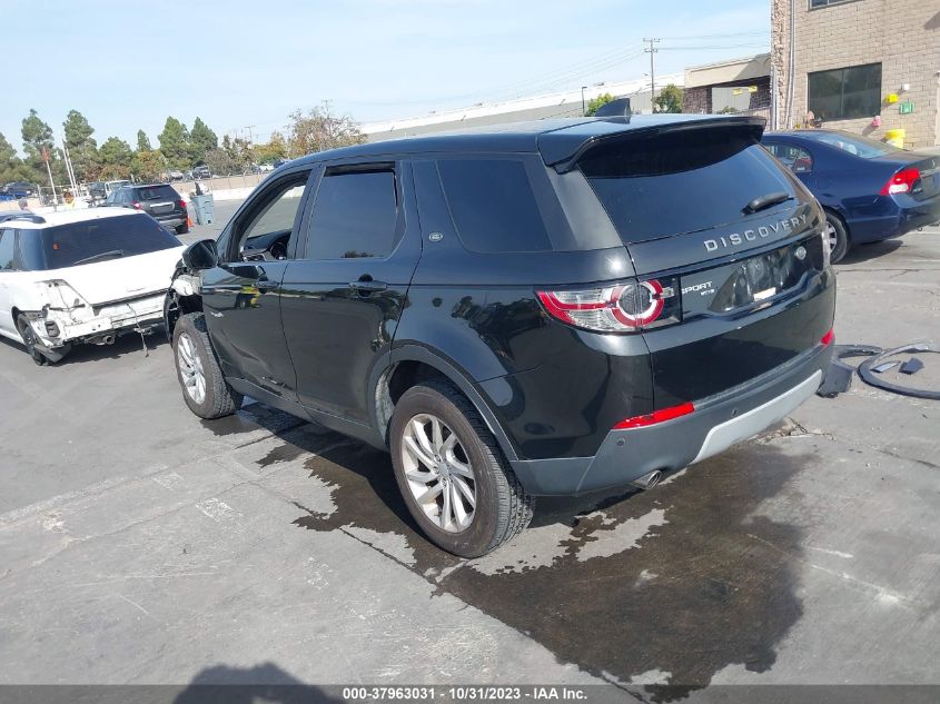 2017 Land Rover Discovery Sport Hse VIN: SALCR2BG0HH642216 Lot: 37963031