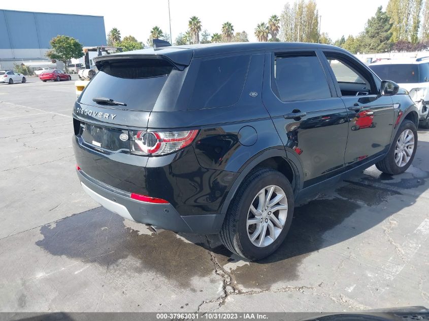 2017 Land Rover Discovery Sport Hse VIN: SALCR2BG0HH642216 Lot: 37963031