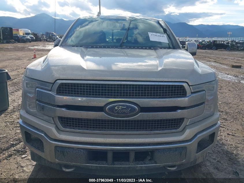 2018 Ford F-150 King Ranch VIN: 1FTEW1EG0JFD44796 Lot: 37963049