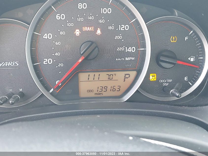 2013 Toyota Yaris L/Le/Se VIN: JTDKTUD33DD543711 Lot: 37963050