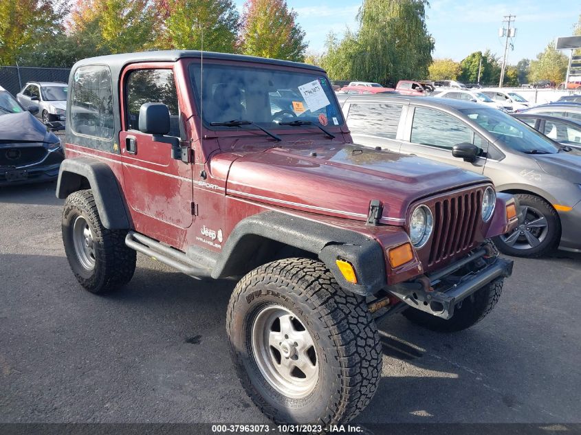 2004 Jeep Wrangler Sport VIN: 1J4FA49S94P731357 Lot: 37963073