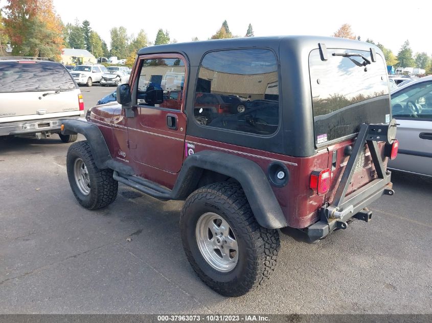 2004 Jeep Wrangler Sport VIN: 1J4FA49S94P731357 Lot: 37963073