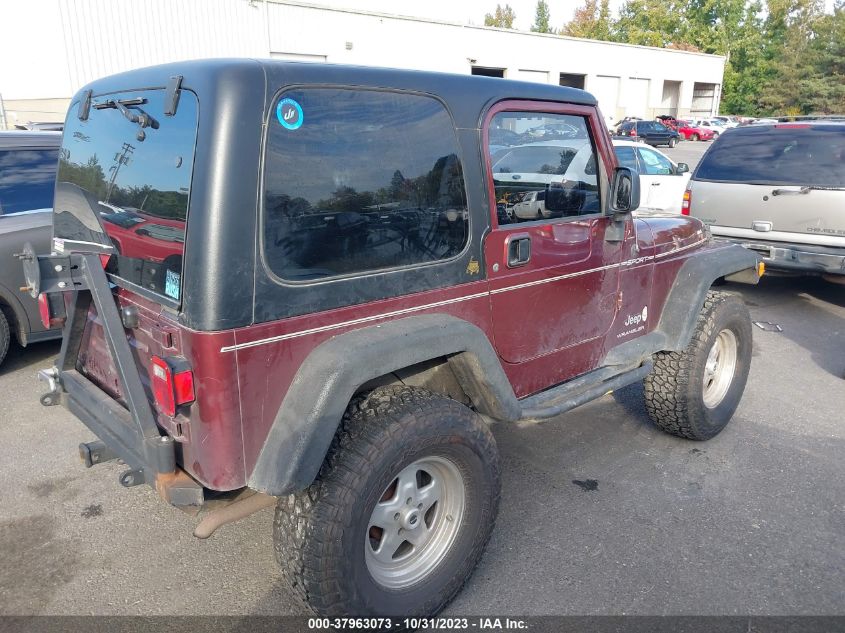 2004 Jeep Wrangler Sport VIN: 1J4FA49S94P731357 Lot: 37963073