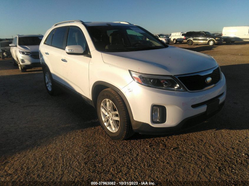 2015 Kia Sorento Lx VIN: 5XYKT4A65FG577720 Lot: 37963082