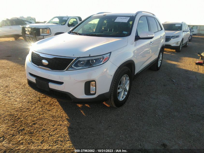 2015 Kia Sorento Lx VIN: 5XYKT4A65FG577720 Lot: 37963082