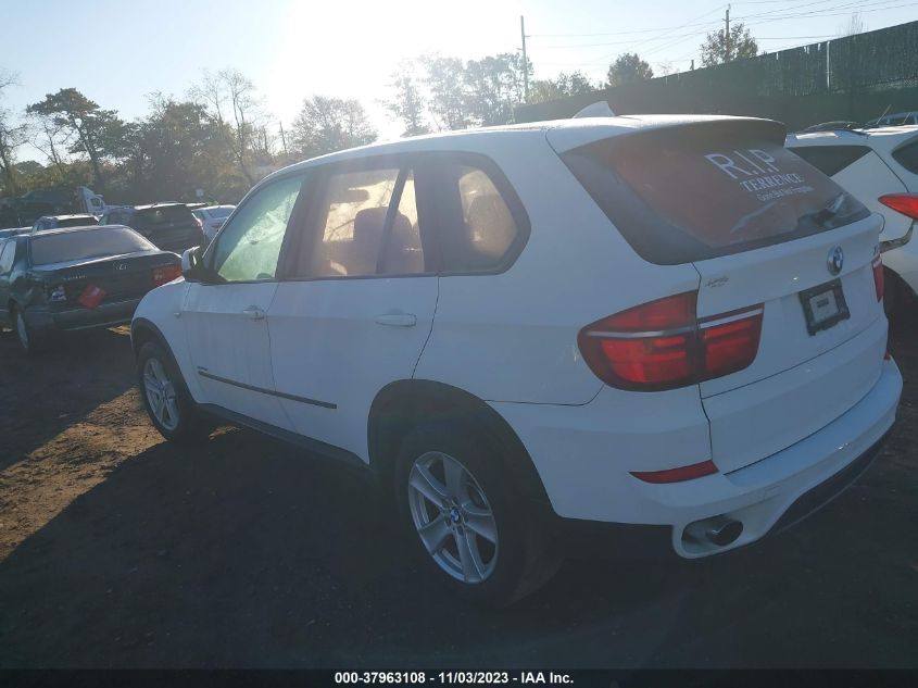 2011 BMW X5 xDrive35I VIN: 5UXZV4C55BL411952 Lot: 37963108