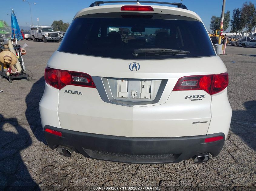 2010 Acura Rdx VIN: 5J8TB1H29AA802689 Lot: 37963207