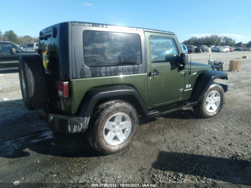 2007 Jeep Wrangler X VIN: 1J4FA24147L205183 Lot: 37963233