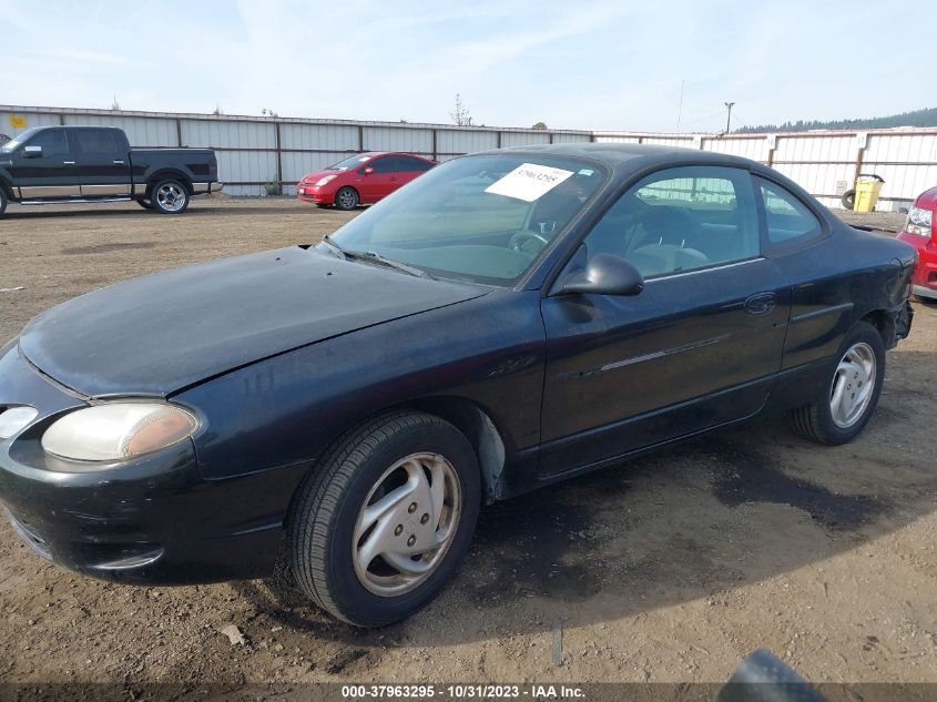 2000 Ford Escort Zx2 VIN: 3FAKP113XYR255579 Lot: 37963295