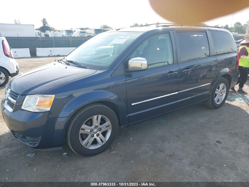 2008 Dodge Grand Caravan Sxt VIN: 2D8HN54X48R720445 Lot: 37963333