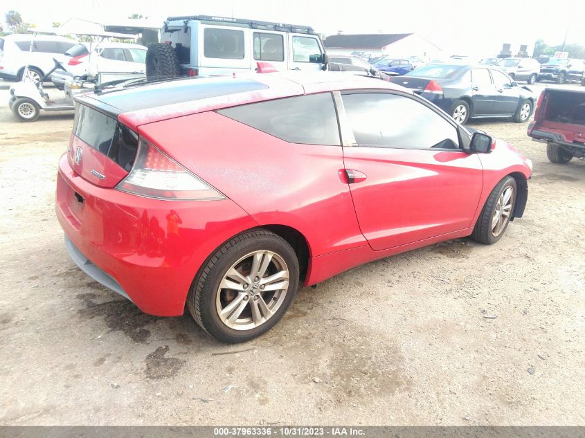 2011 Honda Cr-Z Ex VIN: JHMZF1D66BS010290 Lot: 37963336