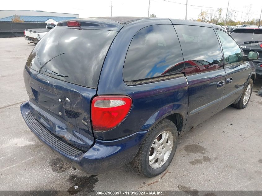 2004 Dodge Caravan Sxt VIN: 1D4GP45RX4B525413 Lot: 37963397