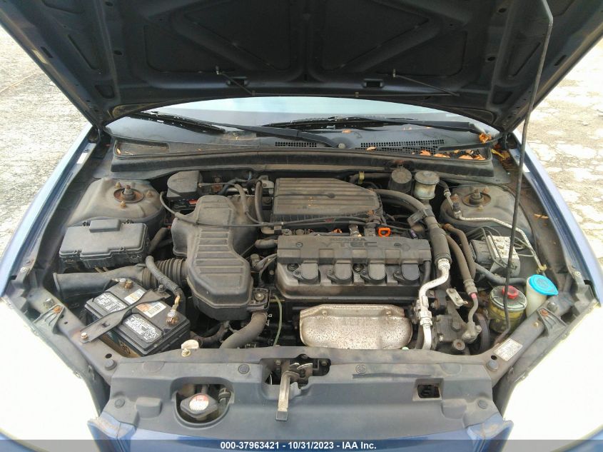 2003 Honda Civic Ex VIN: 2HGES26783H553724 Lot: 37963421