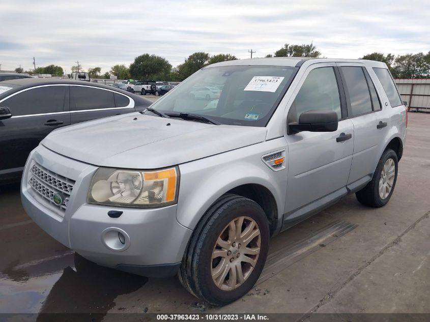 2008 Land Rover Lr2 Se VIN: SALFS24N98H046342 Lot: 37963423