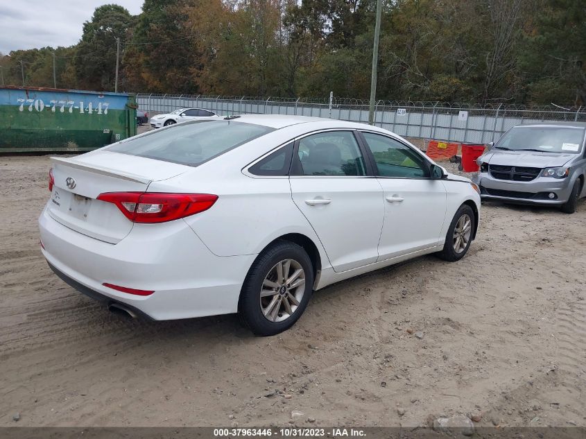 2016 Hyundai Sonata 2.4L Se VIN: 5NPE24AF2GH279071 Lot: 37963446