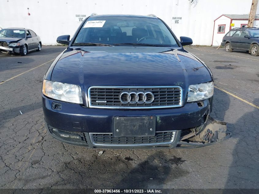 2002 Audi A4 3.0L VIN: WAUVT68E92A177589 Lot: 37963456