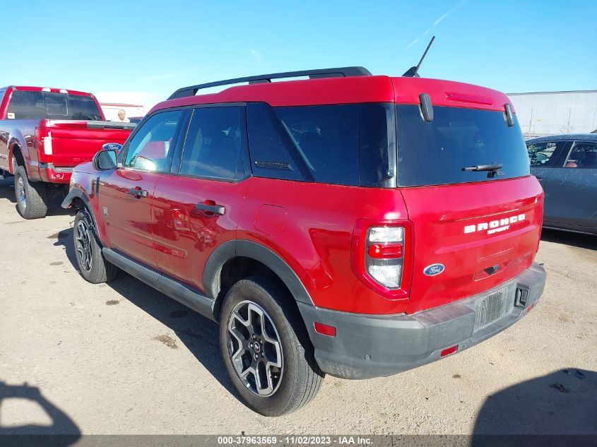 2021 Ford Bronco Sport Big Bend VIN: 3FMCR9B68MRB34362 Lot: 37963569