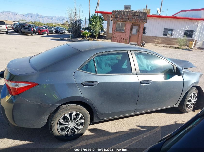 2016 Toyota Corolla L VIN: 2T1BURHE2GC599484 Lot: 37963610